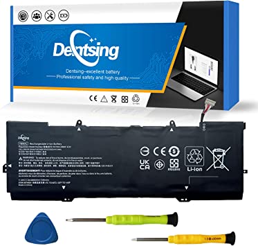 Photo 1 of Dentsing YB06XL 11.55V 84.08Wh/7280mAh HSTNN-DB8H Laptop Battery Compatible with HP Spectre X360 15-CH 15-CH002TX 15-CH013TX 2018 Series Notebook 928427-271 YBO6XL YB06084XL TPN-Q200 926372-855
