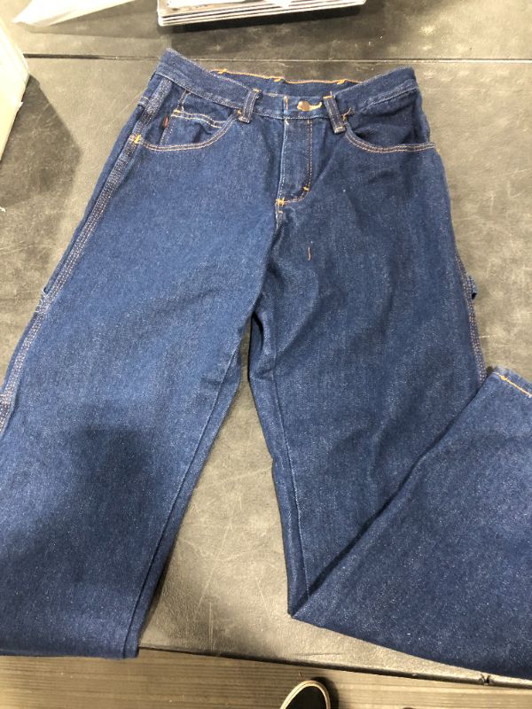 Photo 1 of RED KAP MEN'S 100% COTTON RK DENIM WORK JEANS, 28" x 30"