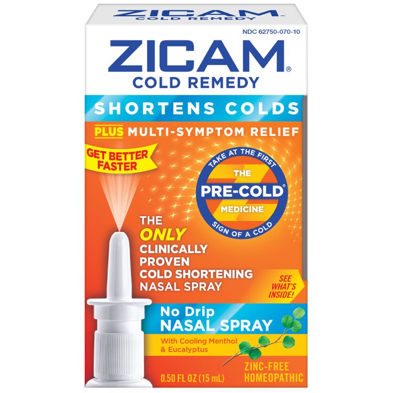 Photo 1 of 2pc Zicam Cold Remedy No Drip Nasal Spray 0.5 Oz by Emerson Healthcare Llc