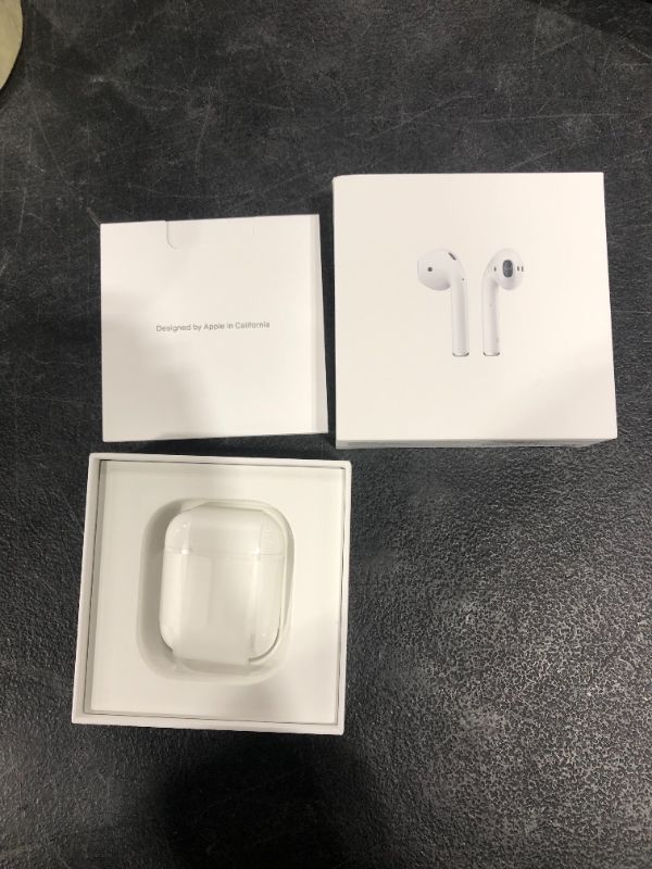 Photo 5 of Apple AirPods (2nd Generation) MV7N2AM/a with Charging Case - Stereo - Wireless - Bluetooth