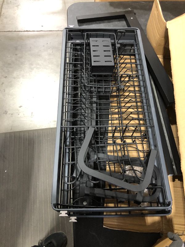 Photo 2 of 2-Tier Expandable Dish Drainer Over The Sink,Dish Drying Rack with Cutlery Drainer,Stainless Steel