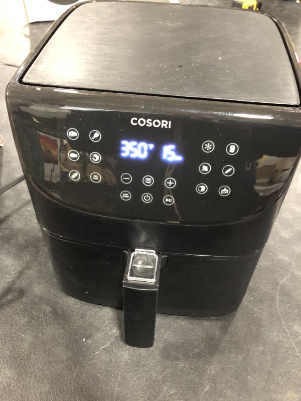 Photo 2 of COSORI Air Fryer Oven Combo 5.8QT Max Xl Large Cooker (Cookbook with 100 Recipes), One-Touch Screen with 11 Precise Presets and Shake Reminder