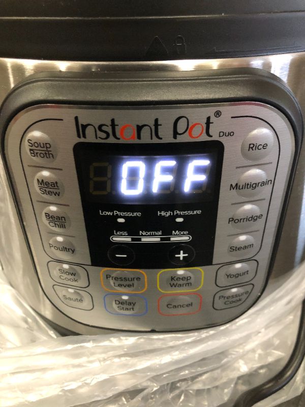 Photo 3 of Instant Pot DUO60 7-in-1 Programmable Pressure Cooker 6-Qt.