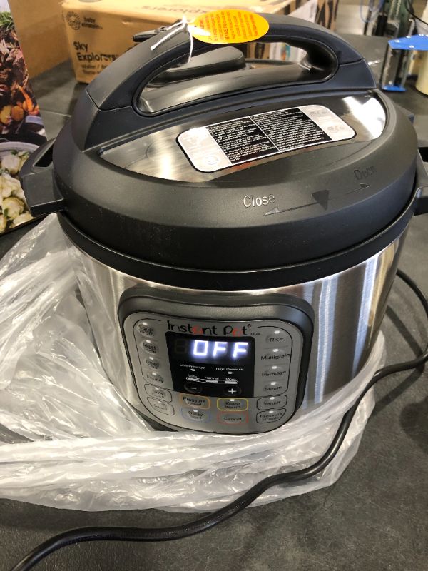 Photo 2 of Instant Pot DUO60 7-in-1 Programmable Pressure Cooker 6-Qt.