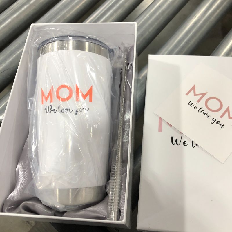 Photo 2 of Gifts For Mom From Daughter, Son - Mothers Day Gifts - Birthday Gifts For Mama - Christmas Gifts For Mom,Women - Funny Cute Birthday Presents For Mom From Daughter, Son -- 20 oz Mom Tumbler Cup