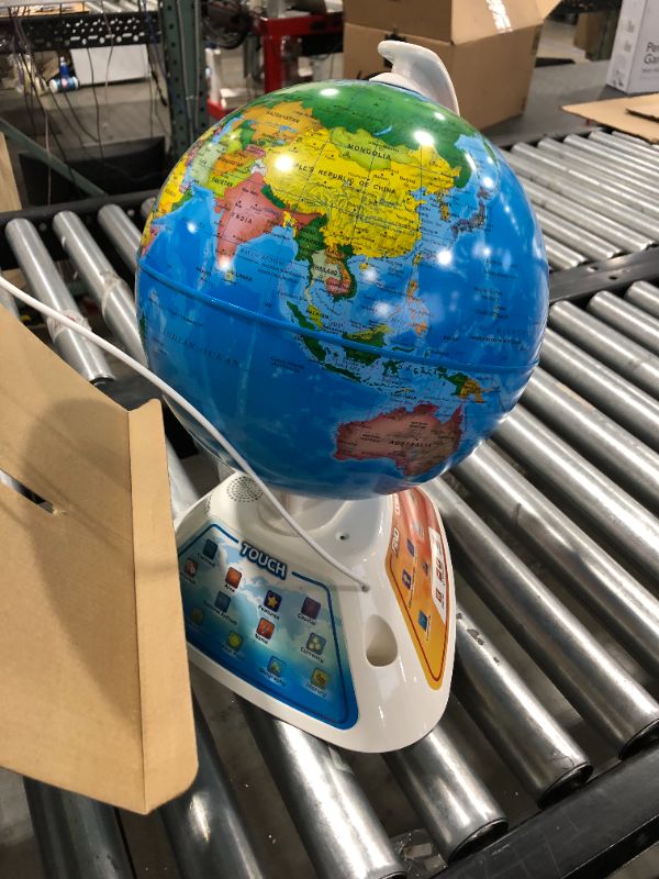 Photo 2 of Oregon Scientific Smart Globe Discovery Educational World Geography Kids - Learning Toy
