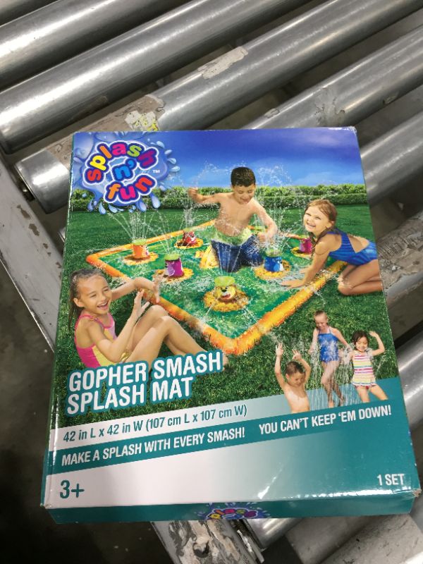 Photo 2 of Splash n' Fun Gopher Smash Splash Mat
