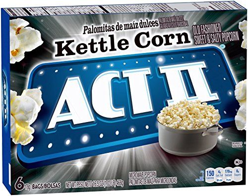 Photo 1 of Act II Kettle Korn Popcorn, 6-2.75 oz bags **BEST BY:04/03/2022**
