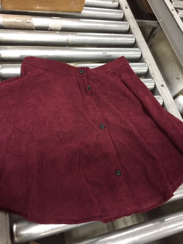 Photo 1 of Women's Burgundy Skirt, Large