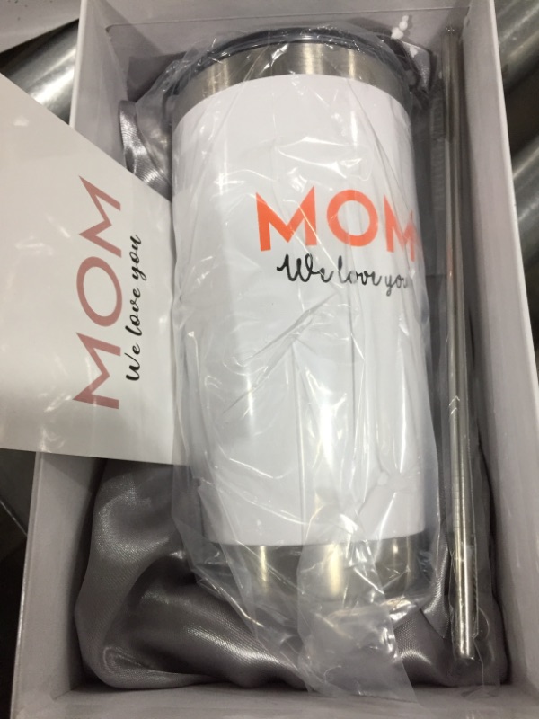 Photo 2 of Gifts For Mom From Daughter, Son - Mothers Day Gifts - Birthday Gifts For Mama - Christmas Gifts For Mom,Women - Funny Cute Birthday Presents For Mom From Daughter, Son -- 20 oz Mom Tumbler Cup
