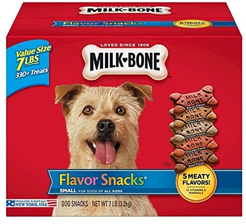 Photo 1 of  Milk-Bone Flavor Snacks Dog Treats Small/Medium Sized Dogs 7 Pound
**BEST BY:05/08/2022**