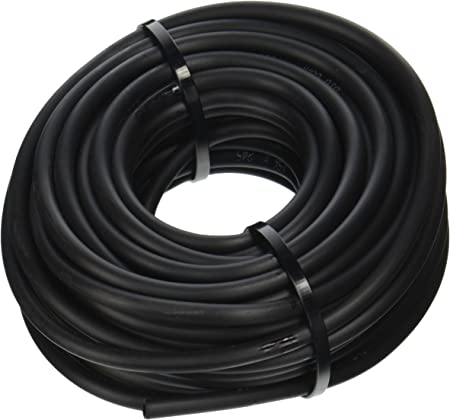 Photo 1 of 2 Pack of DIG B38 1/4" x 50' Vinyl Micro Tube Black Drip Line
