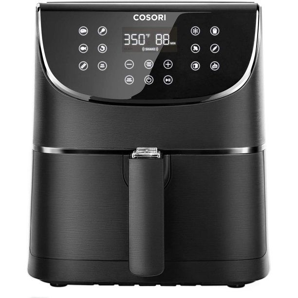 Photo 1 of COSORI Air Fryer Oven Combo 5.8QT Max Xl Large Cooker (Cookbook with 100 Recipes), One-Touch Screen with 11 Precise Presets and Shake Reminder, Nonstick and Dishwasher-Safe Square Design Basket, Black
