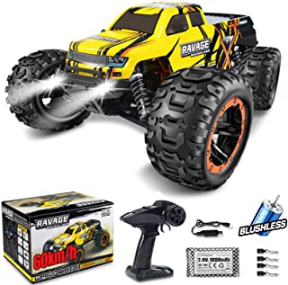 Photo 1 of NUOKE Brushless RC Cars 60km/h 4WD High Speed Remote Control Car for Adults All Terrain Off Road Monster Truck Gifts for Boys Kids 2.4GHZ Hobby Grade Vehicles
