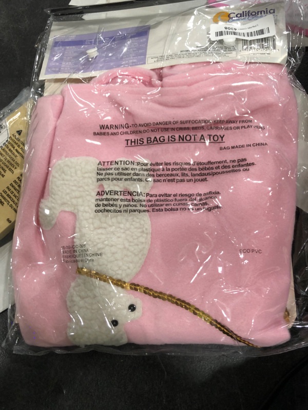 Photo 1 of Kids Pink Poodle Skirt Costume
