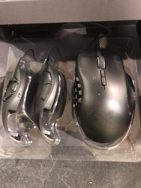 Photo 1 of Razer Naga Trinity Gaming Mouse: 16,000 DPI Optical Sensor - Chroma RGB Lighting - Interchangeable Side Plate w/ 2, 7, 12 Button Configurations - Mechanical...
