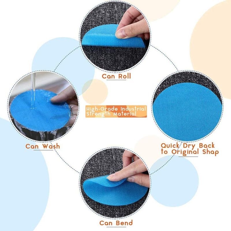 Photo 1 of 4" Carpet Spots Markers, Hotpai 30 Pack Sitting Classroom Floor Mark Spots, 5 Colors Rug Circles Marker Hook Dots with Numbers 1-30 for Preschool, Kindergarten, Elementary Teachers Kids Educate
