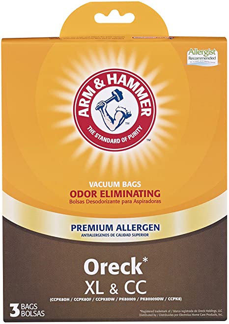 Photo 1 of Arm & Hammer Oreck XL & CC Premium Allergen Bag (3 Pack)
