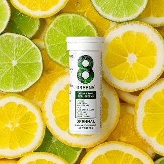 Photo 1 of 8Greens Single Tube Effervescent - Lemon Lime - 10ct

