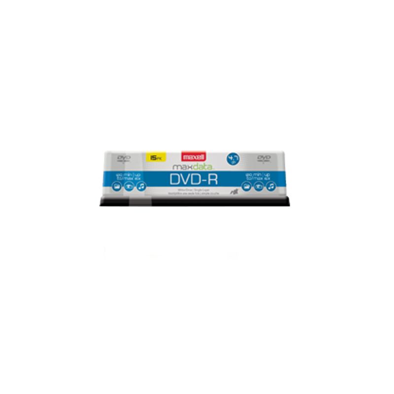 Photo 1 of MAXELL DVD-R 4.7GB 4X 15pc Spindle 638006

