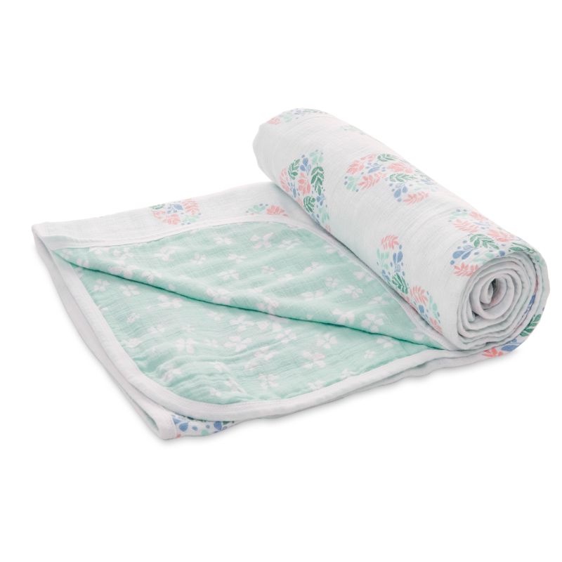 Photo 1 of Aden + Anais Essentials Stroller Blanket, Briar Rose
