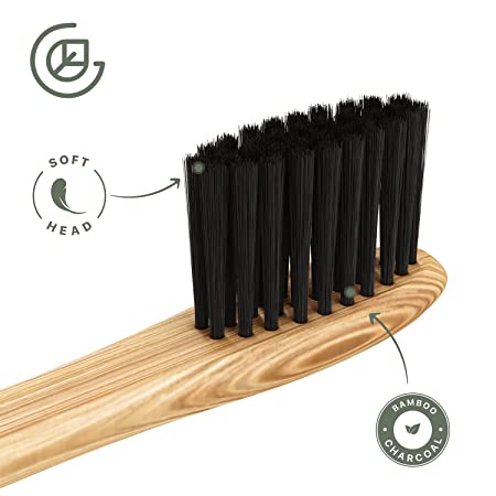 Photo 1 of Bamboo Toothbrush (4 Pack) 