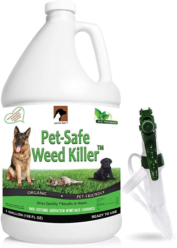 Photo 1 of Just For Pets Weed Killer Spray (128 oz Gallon)
