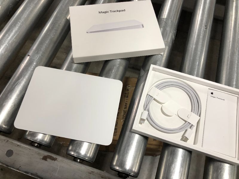 Photo 2 of Apple Magic Trackpad - Force Touch Multi-Touch Bluetooth Lightning Por
