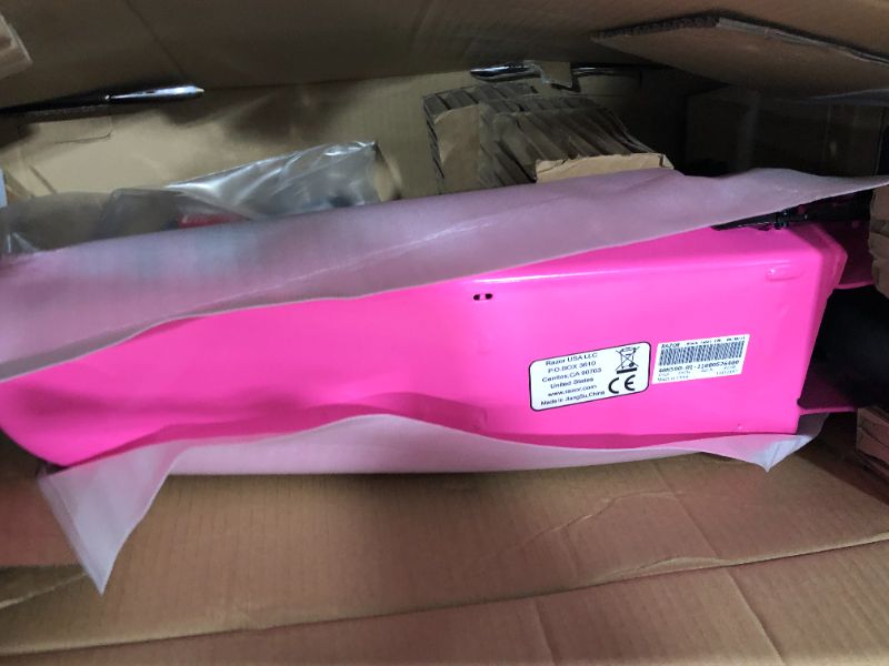 Photo 3 of Best Seller Razor Razor Black Label E90 Electric Scooter - Pink for Kids Ages 8+ and up to 120 Lbs up to 10 Mph & up to 40 Mins of Ride Time 90W Po
