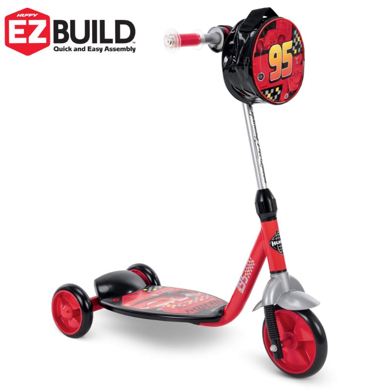 Photo 1 of Disney Pixar Cars Lightning McQueen 3-Wheel Scooter by Huffy
