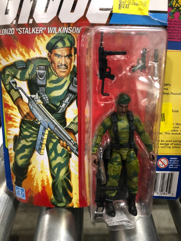 Photo 2 of G.I. Joe Retro Lonzo “Stalker” Wilkinson Toy 3.75-Inch-Scale Collectible Action Figure
