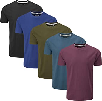 Photo 1 of Charles Wilson Men's 5 Pack Midweight Crew Neck T-Shirt
XX-LARGE