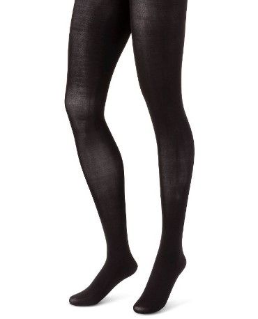 Photo 1 of Hanes Premium Women's 2pk Opaque Tights - Black
M