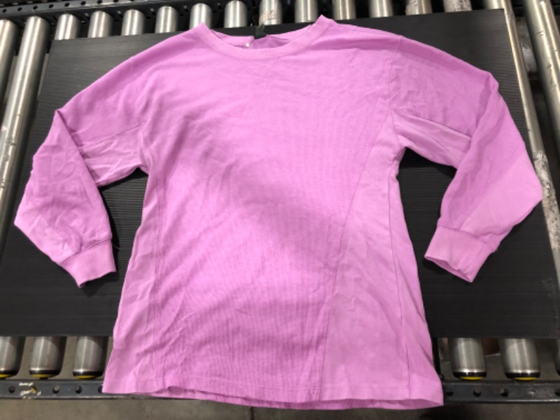 Photo 1 of Long Leeve Thermal Mix Tunic T-hirt - Wild Fable™
size: S