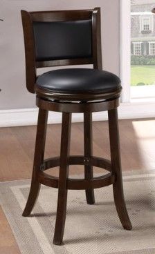 Photo 1 of Boraam Augusta 29" Swivel Bar Stool, Cappuccino
