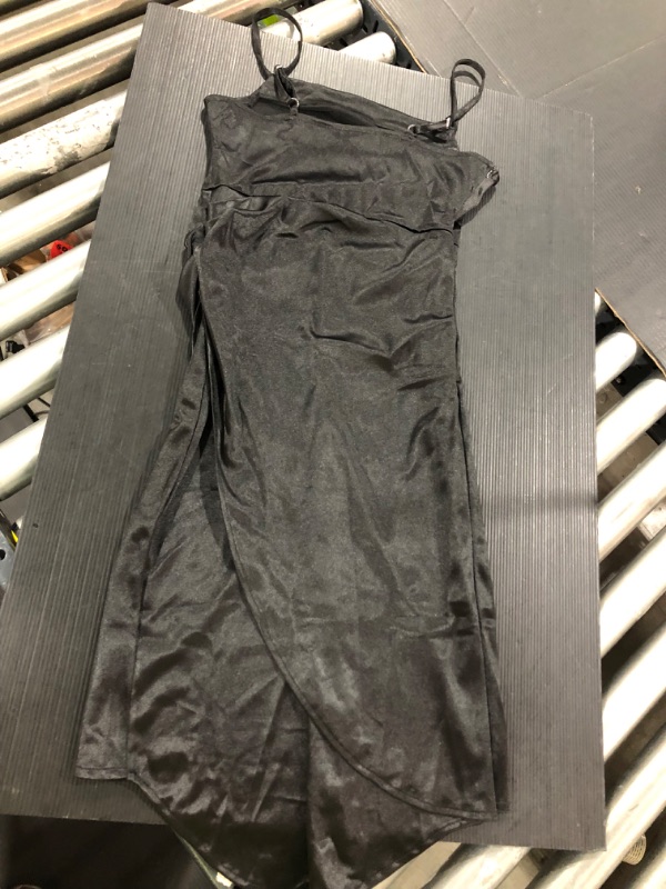 Photo 1 of women's fashion long dress
BLACK
size: S