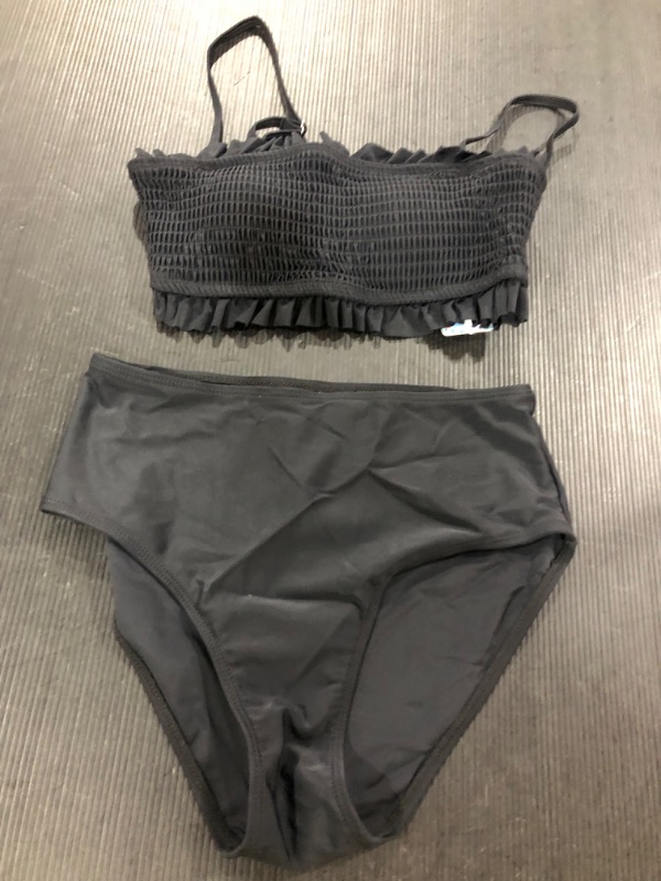 Photo 1 of women's swim suit
2pcs
BLACK
size : S