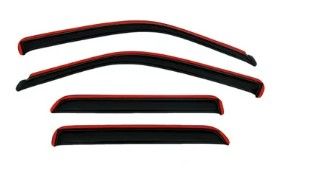 Photo 1 of AVS in-Channel Vent Visors in Smoke, Front and Rear Set (4-Piece)
