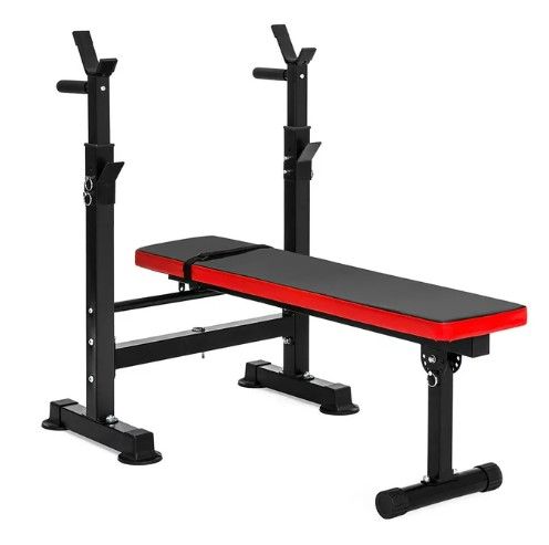 Photo 1 of BalanceFrom RS 40 Adjustable Olympic Workout Bench with Squat Rack
