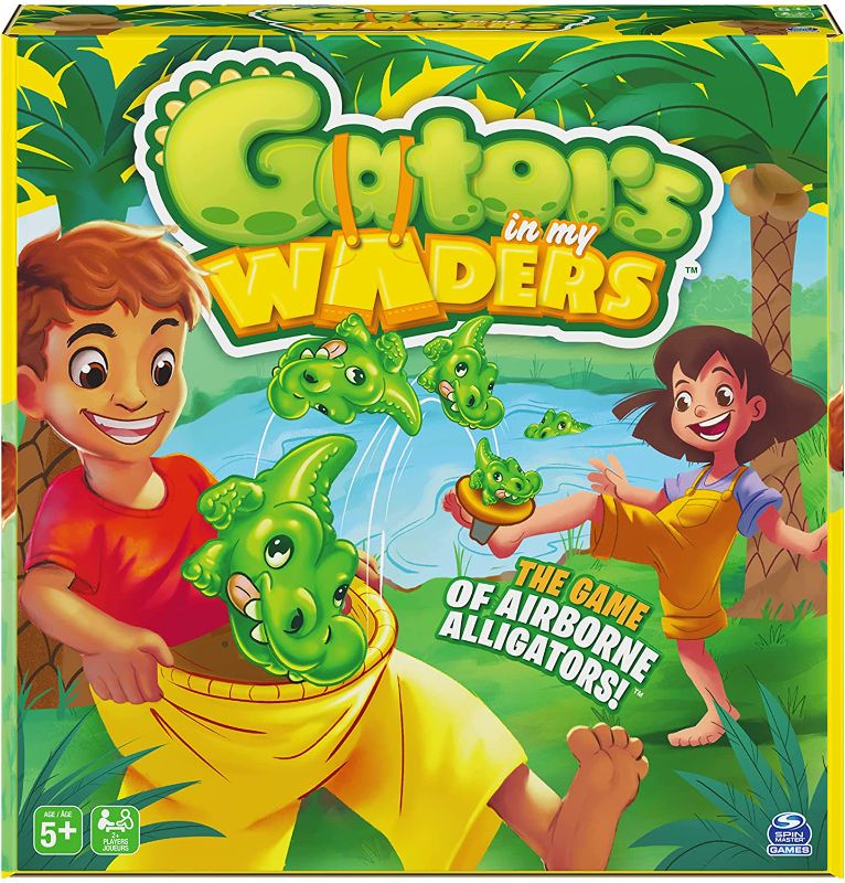 Photo 1 of Gators in My Waders, Physical Activity Game, for Families and Kids Ages 5 and up
