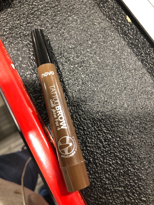 Photo 1 of 4 Point Eyebrow Pencil Dark Brown A-minusone Waterproof Tint Microblading Pen Makeup Creates Natural Looking Brows and Stays on 24H