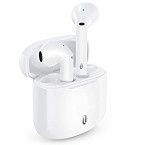 Photo 1 of Wireless Earbuds TaoTronics SoundLiberty 95 True Wireless Earbuds Bluetooth 5.0 with aptX Codec Hi-Fi Audio, Deep Bass, Dual CVC 8.0 Noise Cancellation Mic for Clear Calls, USB-C Charging Case, White