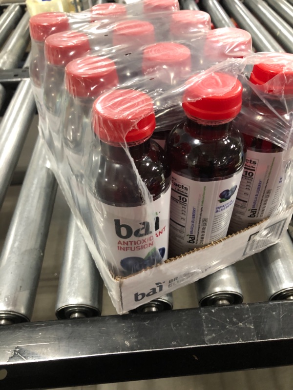 Photo 2 of Bai Flavored Water, Brasilia Blueberry, Antioxidant Infused Drinks, 18 Fluid Ounce Bottles, 12 Count