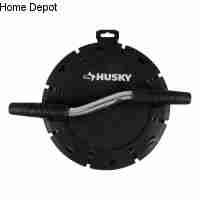 Photo 1 of 1/4 In. X 15 Ft. HUSKYGalvanized Steel Hand Tool Large Ergonomic Grip Drain Auger