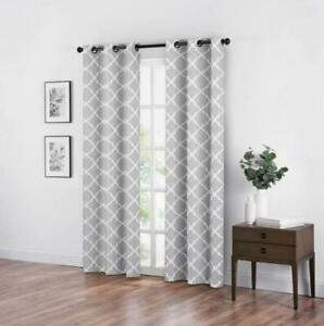 Photo 1 of Eclipse  84in Blackout Panel Curtain GREY---- 1pc only