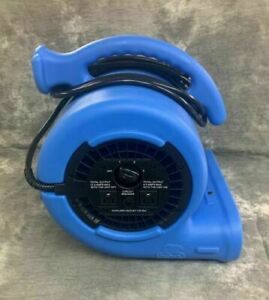 Photo 1 of B-Air
1/4 HP Air Mover Blower Fan for Water Damage Restoration Carpet Dryer Floor Home and Plumbing Use in Blue
