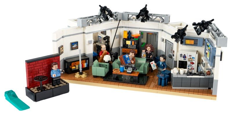 Photo 1 of LEGO LEGO Ideas Seinfeld 21328 Building Kit; Collectible Display Model; Delightful 1990s Nostalgia Gift for Adults (1,326 Pieces)
