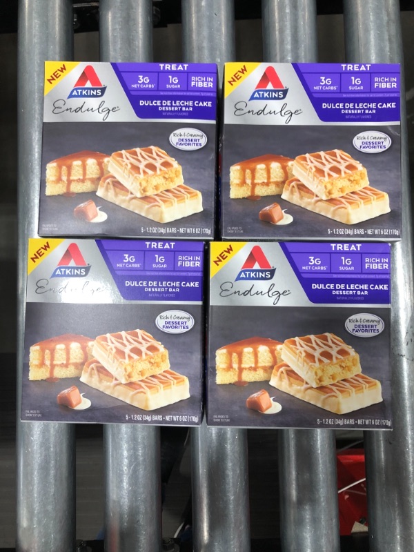 Photo 2 of Atkins Endulge Treat Dessert Bar Dulce De Leche Cake, 5 Count (4 pack)