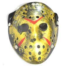 Photo 1 of 2020 Archaistic Jason Mask Full Face Antique Killer Mask Jason vs Friday The 13th Prop Horror Hockey Halloween Costume Cosplay Mask DWD998
