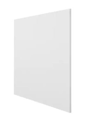Photo 1 of Designer Series 0.625x35x48 in. Base End Panel in White
